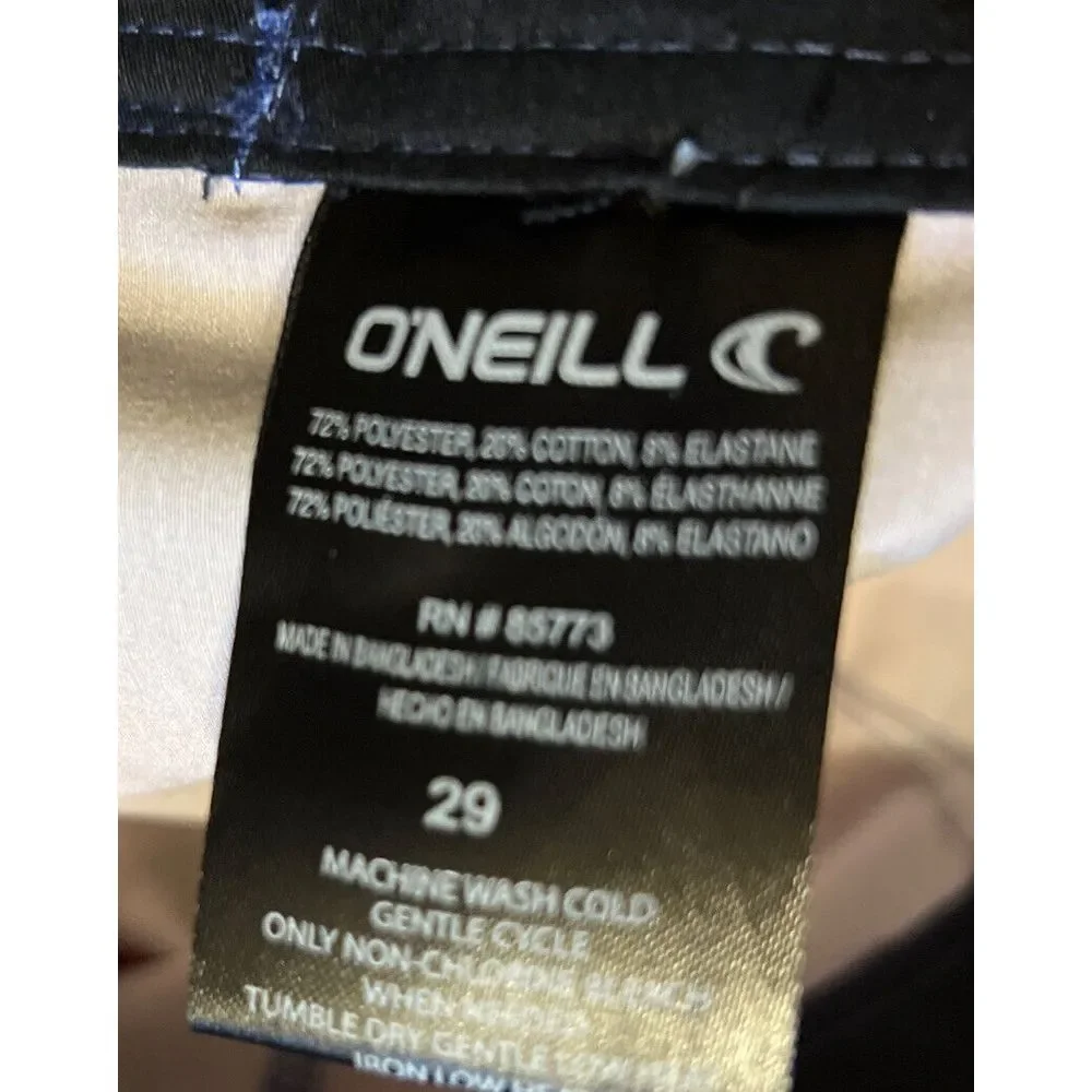 New $55 O'NEILL SP0106052X Swim Trunks BOARDSHORTS INDEPENDENCE‎ Size 29